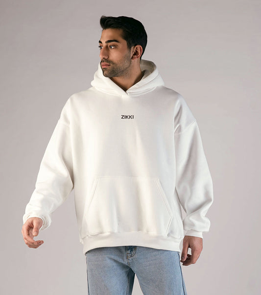 Zikki Hoodie White