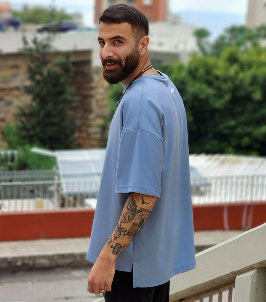 Oversized T-Shirt Blue