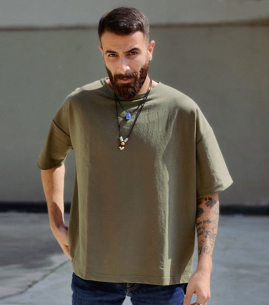 Oversized T-Shirt Olive