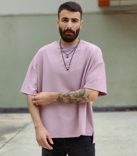 Oversized T-Shirt Dirty Pink