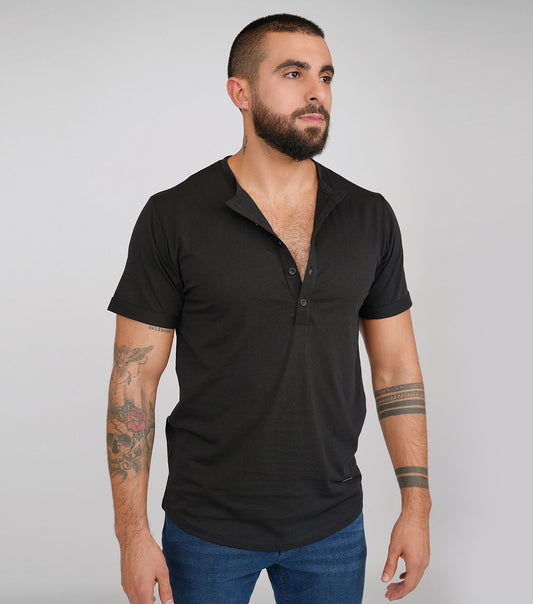 Cotton T-shirt Black